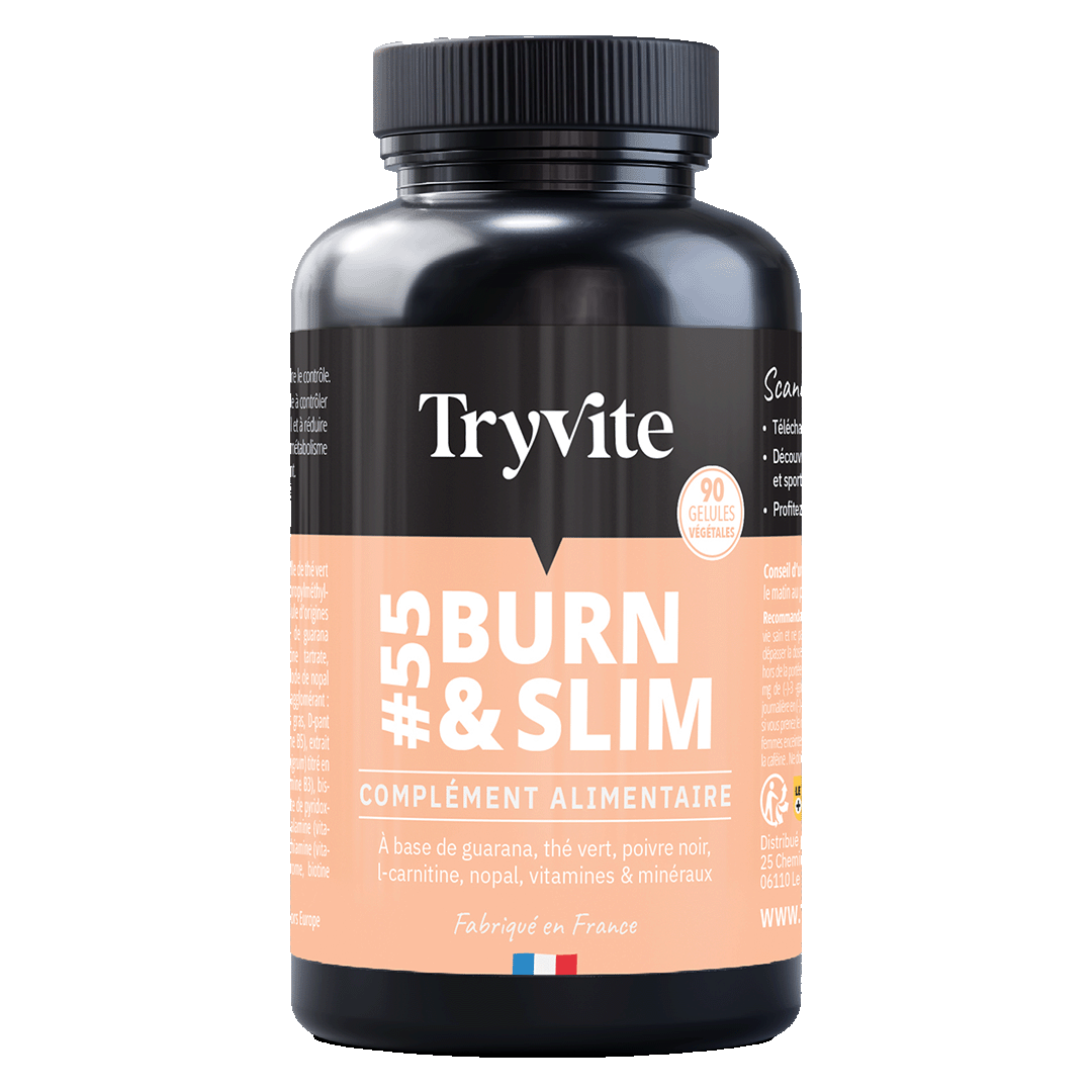 TRYVITE : BURN&SLIM : Bruleur de graisse puissant