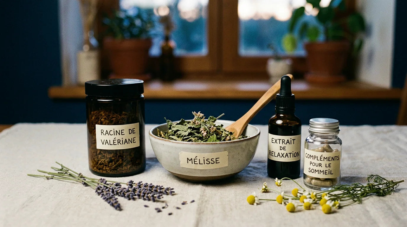 Compléments alimentaires naturels pour le stress et le sommeil